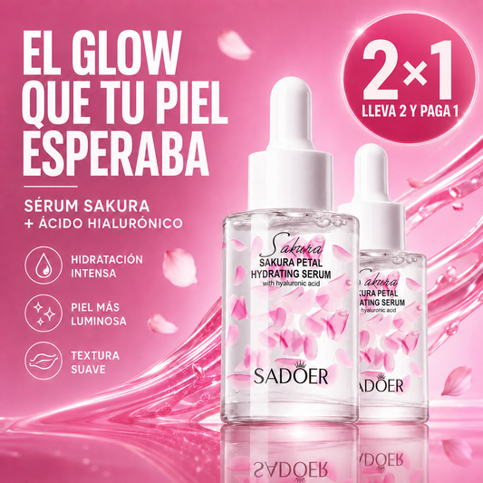 2x1 SakuraSerum™ | Hidratación y Luminosidad