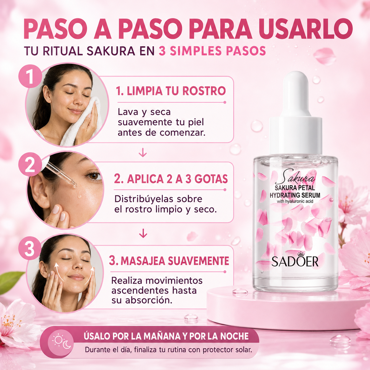 2x1 SakuraSerum™ | Hidratación y Luminosidad