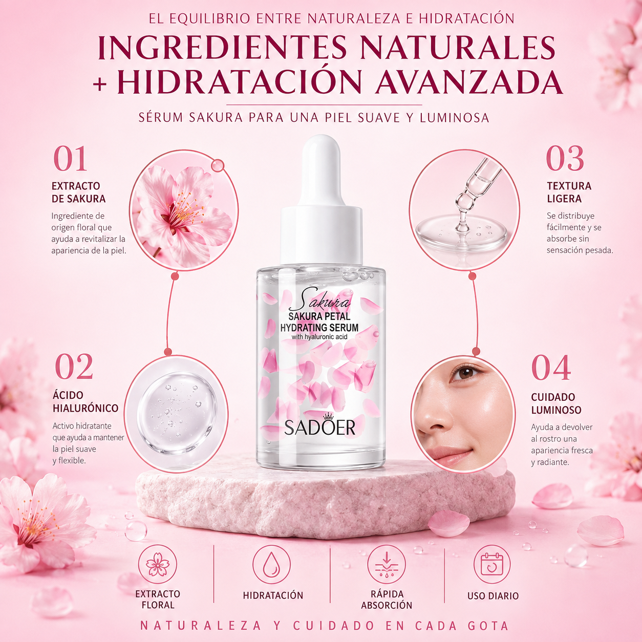 2x1 SakuraSerum™ | Hidratación y Luminosidad