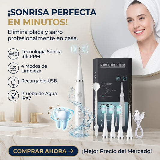 Limpiador Dental Quita Sarro Bucal | Sonrisa Más Perfecta